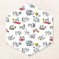 Hübsche Katzen, Milch und Magie.