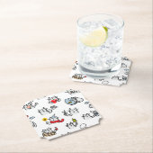 Hübsche Katzen, Milch und Magie. Untersetzer (Vor Ort)