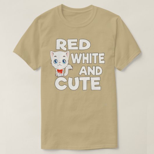 Hübsche Katzen mit Liebe T-Shirt (Design vorne)