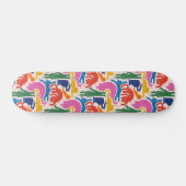 Hübsche Katzen Skateboard (Horizontal)