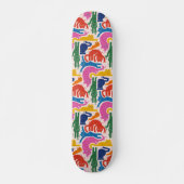 Hübsche Katzen Skateboard (Vorne)
