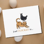 Hübsche Katzen und Hühner, die nur in der Postkart Postkarte<br><div class="desc">Diese süßen Hühner und Katzen sind bereit, Ihre Schüler (oder Lieben!) mit einer lustigen Nachricht zu überraschen, um in der Touch behalten! Setzliche E-Mails zu bekommen ist so eine besondere und lustige Art, jemanden lassen, der weiß, dass man verpasst und daran denkt! Ideal für Lehrer junger Schüler in Zeiten sozialer...</div>