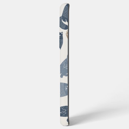 Hübsche Katzenmuster Samsung Galaxy Hülle (Rückseite (Horizontal))