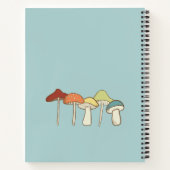 Hübsche Kernvögel und Tiere Personalisiert Notizblock (Rückseite)