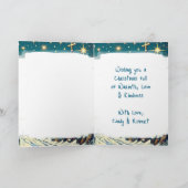 Hübsche Kirche an Personalisierten Weihnachten im  (Innenseite)