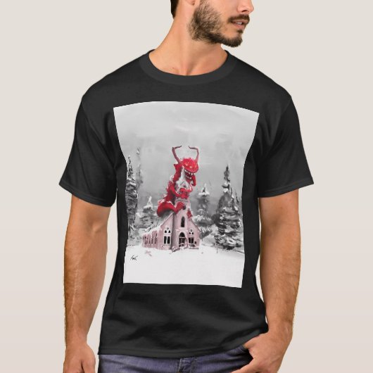 Hübsche Kirche T-Shirt (Vorderseite)