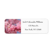 Hübsche Kirschblüte Rosa Chic Rücksendeadresse (Vorne)