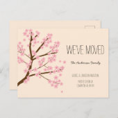 Hübsche Kirschblüten Sakura Tree Wir haben uns bew Postkarte (Vorne/Hinten)