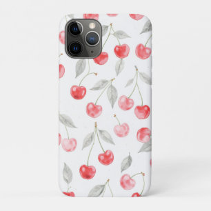 Hübsche Kirschfrucht Muster Case-Mate iPhone Hülle