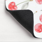Hübsche Kirschfrucht Muster Mousepad (Ecke)