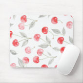 Hübsche Kirschfrucht Muster Mousepad (Mit Mouse)