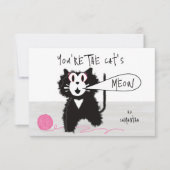 Hübsche Kiteklasse Valentine Cards Dankeskarte (Vorderseite)