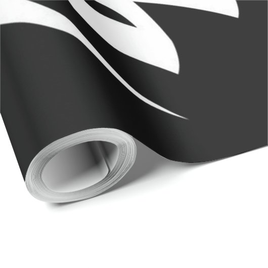 hübsche Klarinette Geschenkpapier (Rolleneckpunkt)