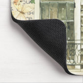 Hübsche klassische Collage Art Grieche Statue anti Mousepad (Ecke)