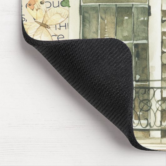 Hübsche klassische Collage Art Grieche Statue anti Mousepad (Ecke)