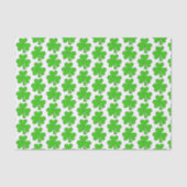 Hübsche Kleeblätter Seidenpapier (Vorderseite)