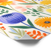 Hübsche kleine Blume Poster (Ecke)