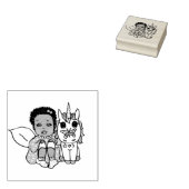 Hübsche kleine Ethnic Fairy Gummistempel (Stempel)