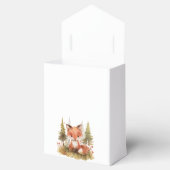 Hübsche kleine Fuchs-Babyshower-Geschenkboxen Geschenkschachtel (Geöffnet)
