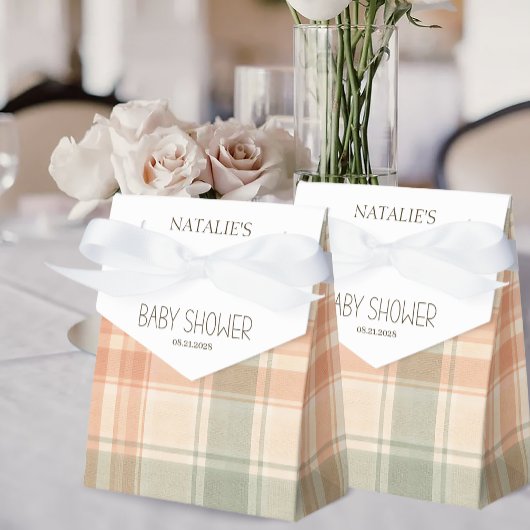 Hübsche kleine Fuchs-Babyshower-Geschenkboxen Geschenkschachtel