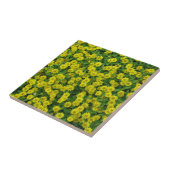 Hübsche kleine gelbe Blumen Fliese (Seite)