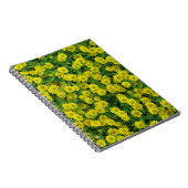 Hübsche kleine gelbe Blumen Notizblock (Rechte Seite)