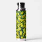 Hübsche kleine gelbe Blumen Trinkflasche (Links)