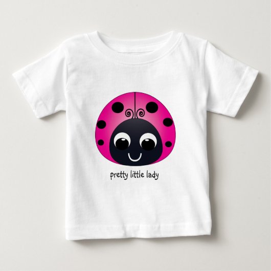 Hübsche Kleine Lady Ladybug T - Shirt (Vorderseite)