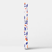 Hübsche kleine orangefarbene Blume nahtlos Case-Mate iPhone Hülle (Rückseite / Links)