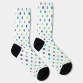 Hübsche kleine Punkte Socken (Rechts)