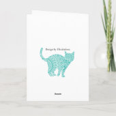 Hübsche kleine schwarze karte (Rückseite)