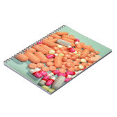 hübsche kleine Zuckertabletten Notizblock (Linke Seite)