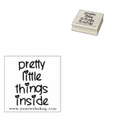 Hübsche Kleinigkeiten im Innern - Kleine Unternehm Gummistempel (Stempel)