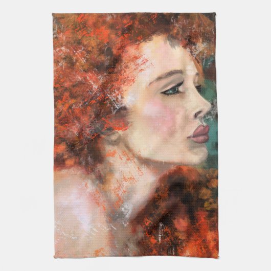 Hübsche Kopfhaut Frauen Küchentuch (Vertikal)