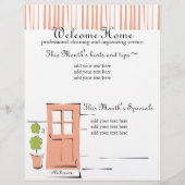 Hübsche Korallentür Flyer (Vorne)