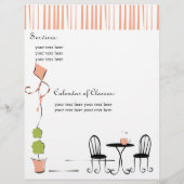 Hübsche Korallentür Flyer (Hinten)