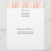 Hübsche Korallentür Flyer (Hinten)