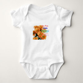 Hübsche Kosmische Blume - Enchanting Galaxy Botani Baby Strampler