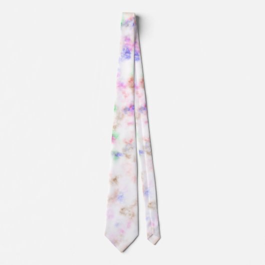 Hübsche Krawatte für mehrfarbiges Marmormuster (Vorderseite)
