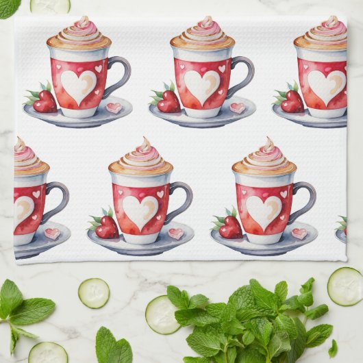 Hübsche Küchenhandtücher Geschirrtuch (Gefaltet)