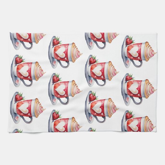 Hübsche Küchenhandtücher Geschirrtuch (Horizontal)