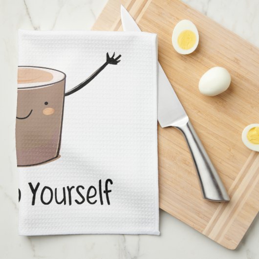 Hübsche Küchenhandtücher Geschirrtuch (Viertel Falte)