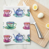 Hübsche Küchenhandtücher Geschirrtuch (Viertel Falte)