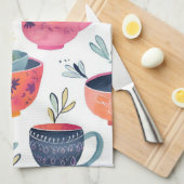 Hübsche Küchenhandtücher Geschirrtuch (Viertel Falte)