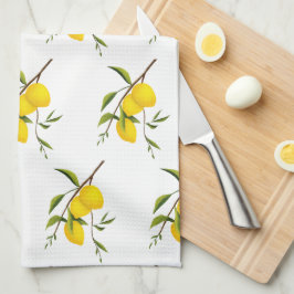 Hübsche Küchenhandtücher Zitronen Geschirrtuch