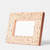 Hübsche Kunst und Spots Elegantes Trendy Picture Geätzte Rahmen (Links)