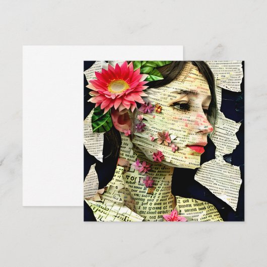 Hübsche Kunstkollektion (Vorne/Hinten)