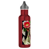 Hübsche Kunstkollektion Edelstahlflasche (Links)