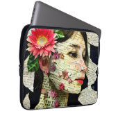 Hübsche Kunstkollektion Laptopschutzhülle (Vorne Rechts)