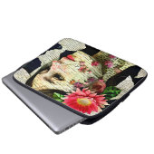 Hübsche Kunstkollektion Laptopschutzhülle (Vorne Knopf)